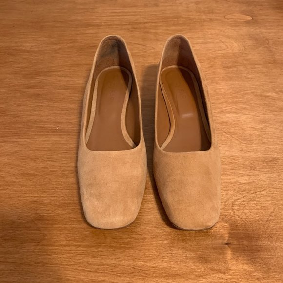 BY FAR Tan Suede Flats - Picture 3 of 11
